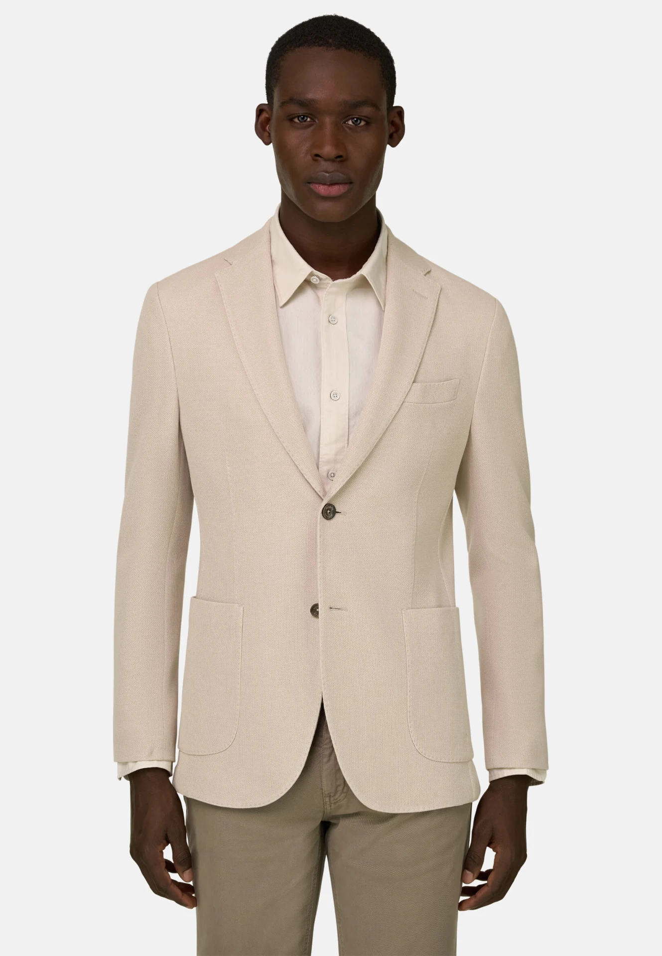 BOGGI Milano B Jersey Micro Textured Jacket — Arena